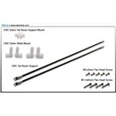 Support pour train et qeue CNC arenté pour Blade120SR