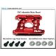 Support moteur réglable rouge Trex 450