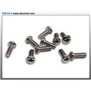 Vis M1x3mm Tête Philips  