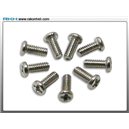 Vis M1.2x3mm Tête Philips