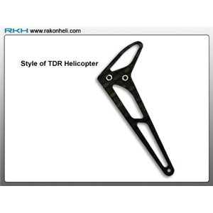 Stabilisateur vertical CF style 2  pour Blade mSR, mSR X, mCP X