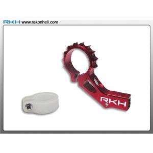 Support moteur AC CNC rouge  pour Blade mSR, mSR X, mCP X
