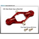 Porte-pales CNC rouge pour Blade mSR / mSR X
