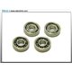 Roulement 1.5x4x1.2mm acier chrome