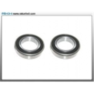 Roulement 10x19x5mm acier chrome 6800ZZ