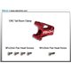 Mount poutre de queue 2mm CNC rouge pour Blade mCP X/V2