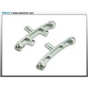 Base train atterrissage CNC argenté pour Blade mCP X/V2