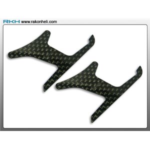 Patins d'atterrissage carbone style 03 CNC pr Blade mCP X/V2