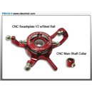 Plateau cyclique  CNC rouge pour Blade mCPX/ V2