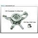 Plateau cyclique  CNC argenté pour Blade mCPX/ V2
