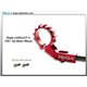 Support moteur 7mm CNC rouge pour Blade mCP X/V2
