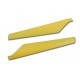 Xtreme tuning pales rigides  pour Lama et coax - JAUNE - inf