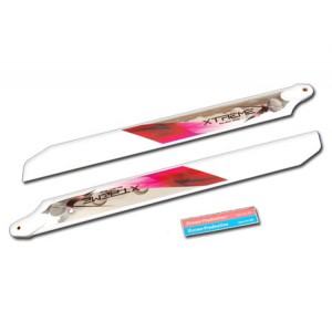 Xtreme tuning pales en fibre pour Belt CP, V2 - classe 450 - rouge