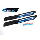 Xtreme tuning Fiber Blade (235mm-Black) (Esky CP3, Blade SR)