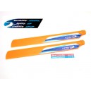 Xtreme tuning Fiber Blade (235mm-Orange) (Esky CP3, Blade SR)