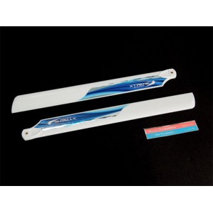 Xtreme tuning Fiber Blade (235mm-Black) (Esky CP3, Blade SR)