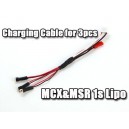 Charging Cable for 3pcs MCX / MSR Lipo-Balance charger required