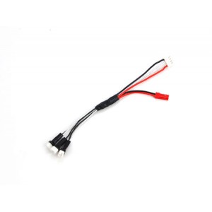 Charging Cable for 3pcs MCPX 1s Lipo (Banlance Charger required)
