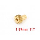 Motor Pinion 11T (2mm hole, 0.5M) (Big Lama)