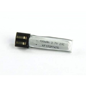 Li-po Battery 3.7v, 190 mah 20C (for T-REX 100S)