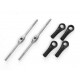 This Titanium buckle have a right-hand thread at one end, while other end is left hand-thread. Blade pitch angle can be adjusted