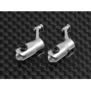 Metal Blade Grip w/ angular-contacted bearing -Silver (MCPX)
