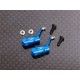 Metal Blade Grip w/ angular-contact bearings -Blue (MCPX)