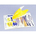 Pre-Painted Canopy w/ Decals- Yellow (Solo Pro, MSR)