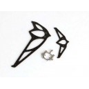 Carbon Fins set and Metal Tail Push Rod Mount (for V120D05)