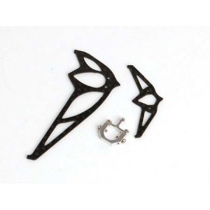 Carbon Fins set and Metal Tail Push Rod Mount (for V120D05)