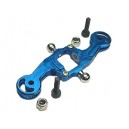Precision CNC Upper Main Blade Grips (BLUE) - Blade CX2/CX3
