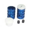 CNC Aluminum Flybar Weights V2 (BLUE) - Blade CX/CX2/CX3