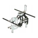 Aluminum-Carbon Fiber Main Frame V2 - BLADE MSR