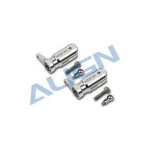 H25003AF Metal Main Rotor Holder Set/Silver