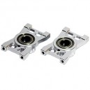 Main Shaft Bearing Block w/THRUST BEARINGS (SLV) - T-REX 550E 
