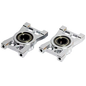 Main Shaft Bearing Block w/THRUST BEARINGS (SLV) - T-REX 550E 