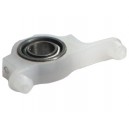 Delrin Main Servo Mount w/Bearing (for MH-MCPX005/B/X)