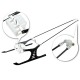 Aluminum/Carbon Fiber Landing Gear "A" w/ Support - BLADE MCPX