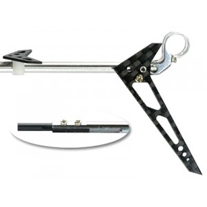 Aluminum Tail Boom w/Horizontal Fin set - BLADE MCPX