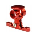 Precision CNC Aluminum Main Rotor Hub w/Button (RED)- BLADE MCPX